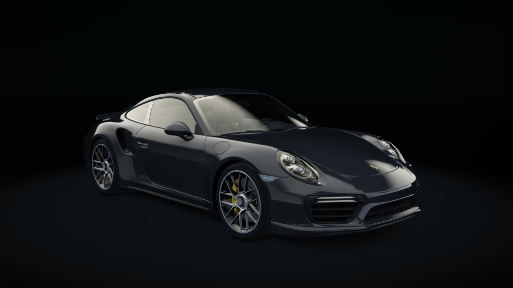 Porsche 911 Turbo S, skin 03_agate_grey_metallic