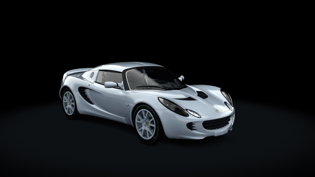 Lotus Elise SC, skin white_metallic