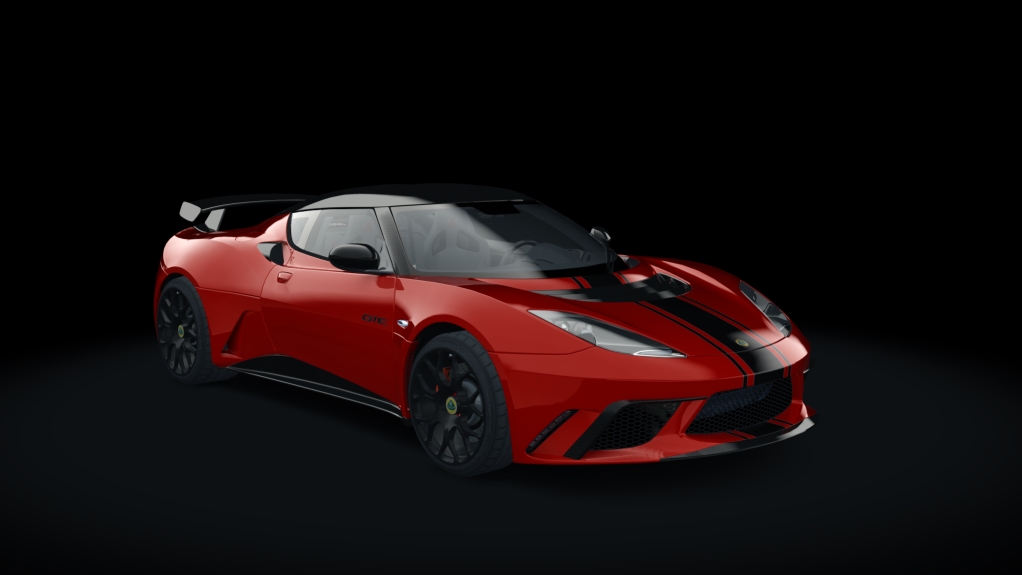 Lotus Evora GTE, skin red_stripes