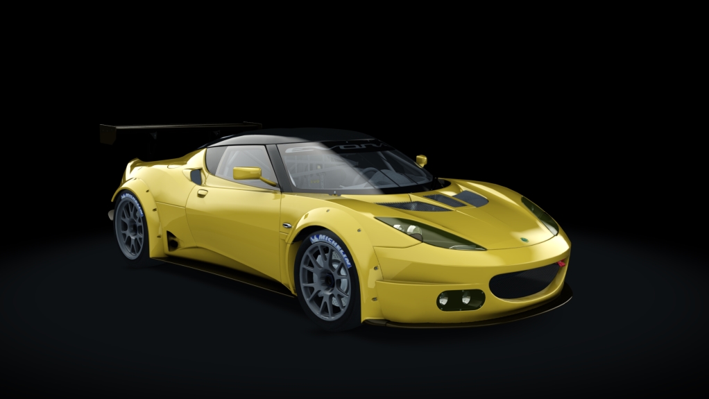 Lotus Evora GX, skin Solar_Yellow