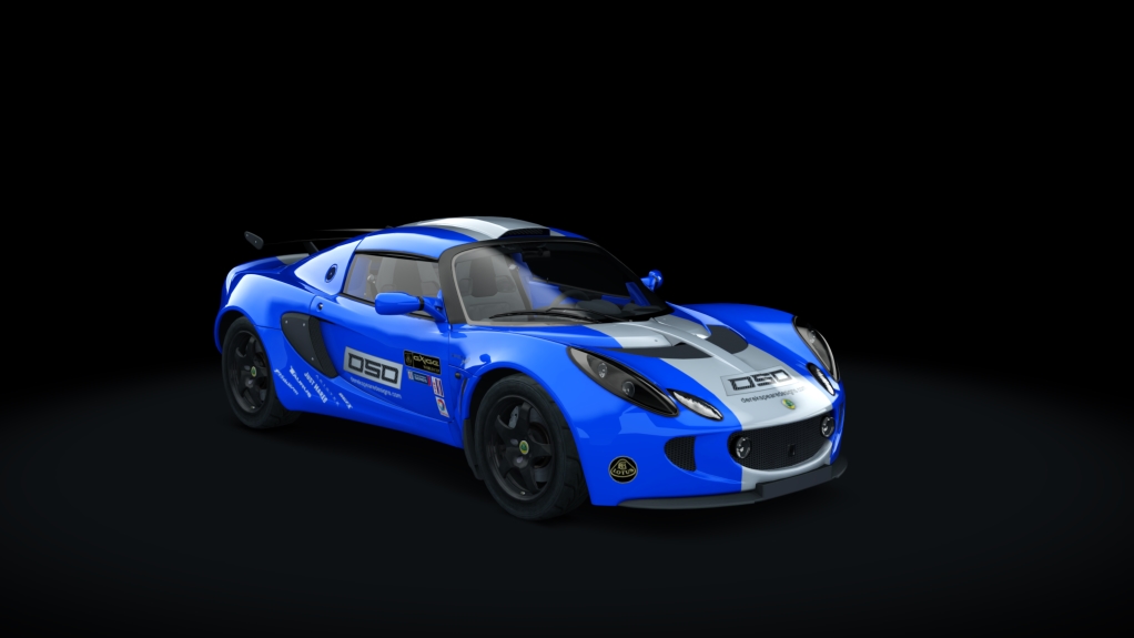 Lotus Exige 240R Stage3, skin blue_dsd