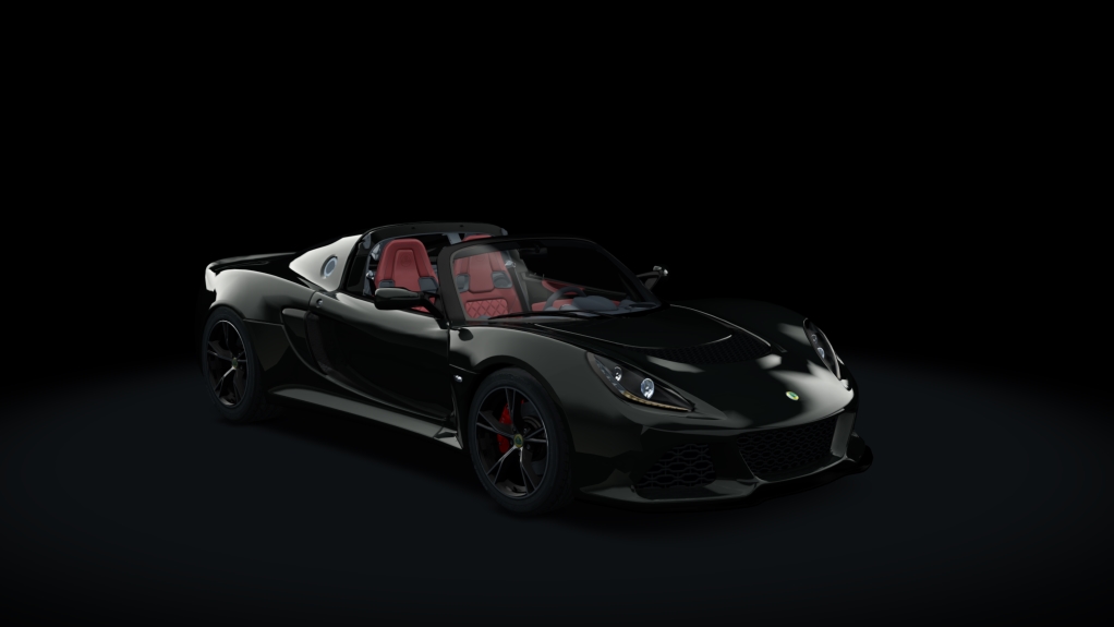 Lotus Exige S roadster, skin Phantom_Black