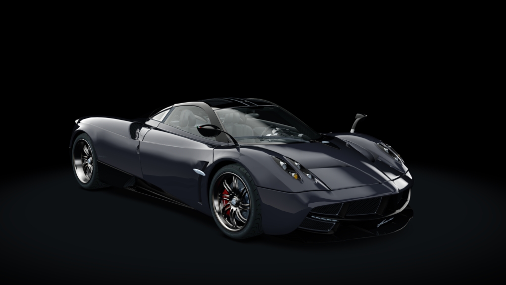 Pagani Huayra, skin black