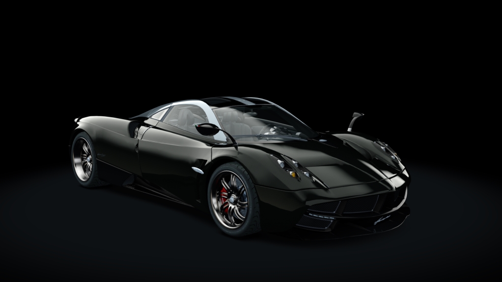 Pagani Huayra, skin dark_grey