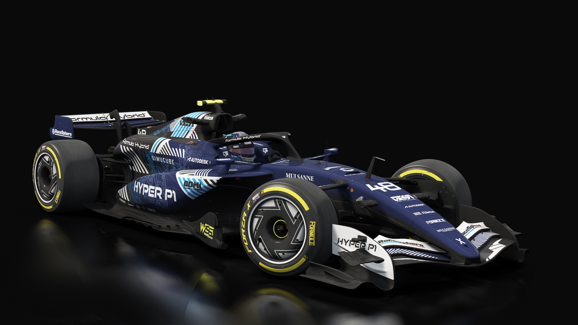 Formula Hybrid® X 2026, skin 03_gsi_blue_48