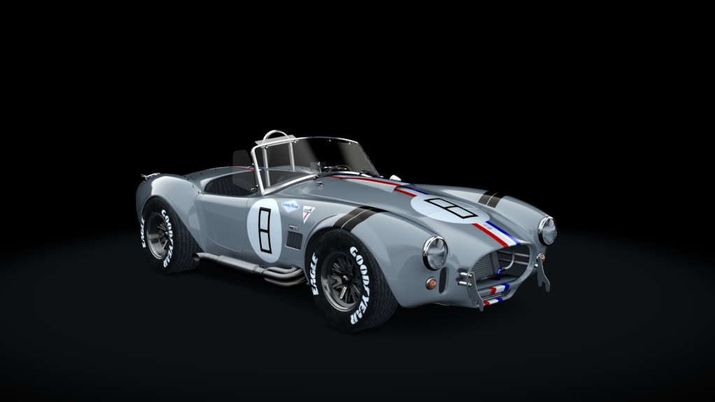 Shelby Cobra 427 S/C, skin silver_8