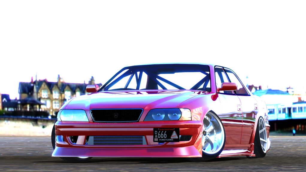 Tando Buddies JZX100, skin bright_red